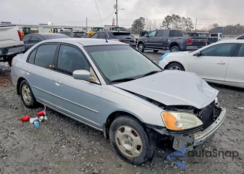2003 Honda Civic Hybrid from USA, damaged, VIN JHMES96683S015479